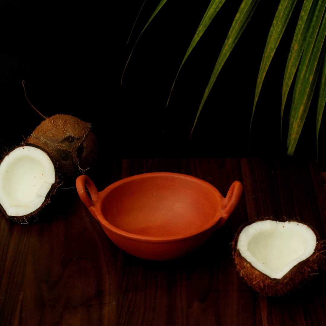 Terracotta Premium Serving Kadhai Amalfiee Ceramics