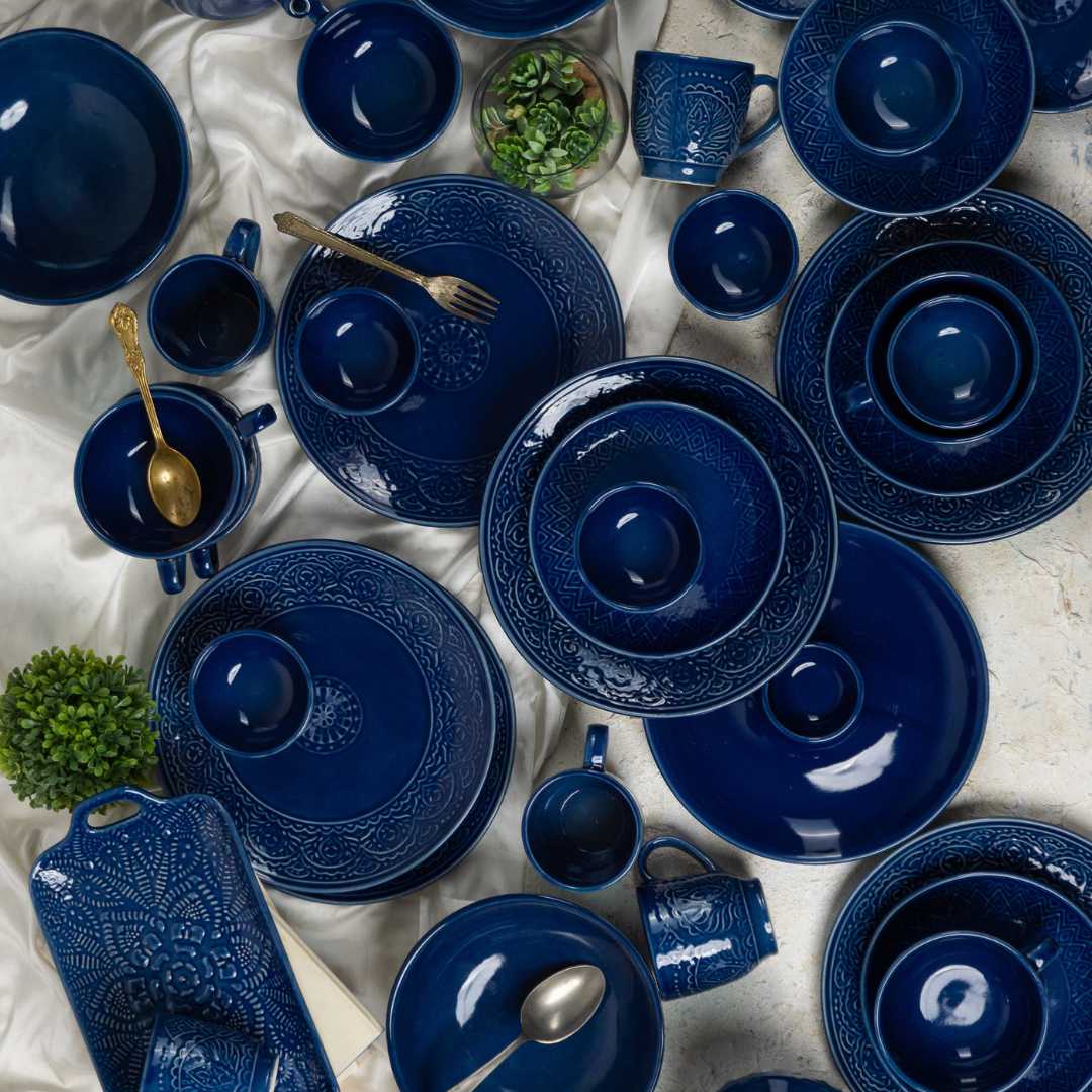 Venice Ceramic Dinner Set of 54 Pcs Amalfiee Ceramics