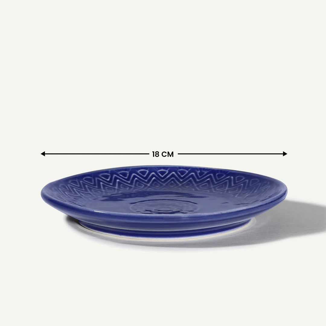 Venice Exclusive Ceramic Quarter Plates Amalfiee Ceramics