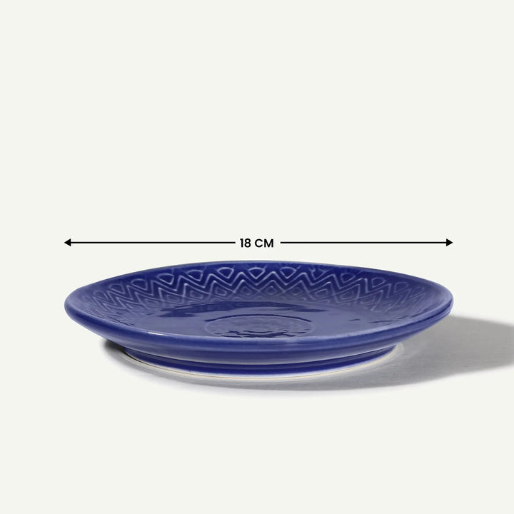 Venice Exclusive Ceramic Quarter Plates Amalfiee Ceramics