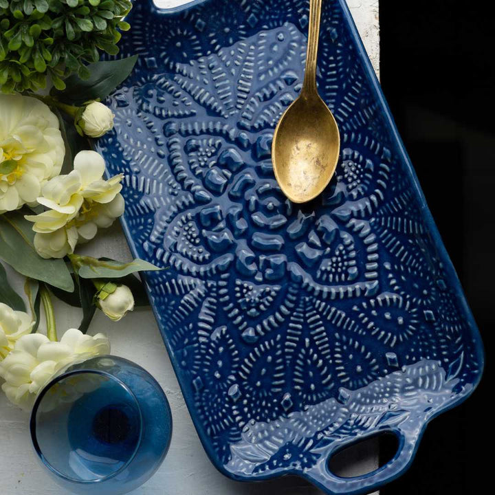 Venice Premium Medium Ceramic Serving Tray Amalfiee Ceramics