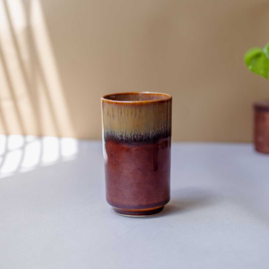 Vriksh Ceramic Drinking Glasses Set of 6 Amalfiee Ceramics