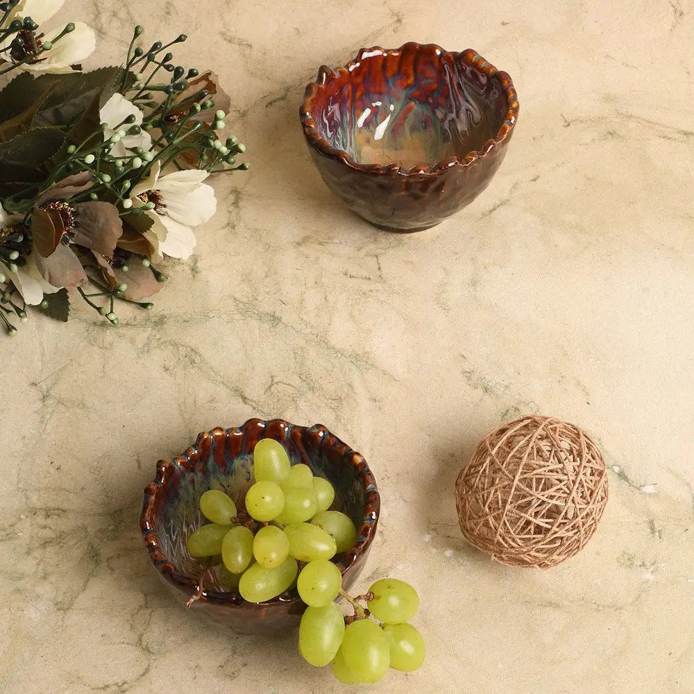 Vriksh Ceramic Portion Bowl Set of 6 Amalfiee_Ceramics