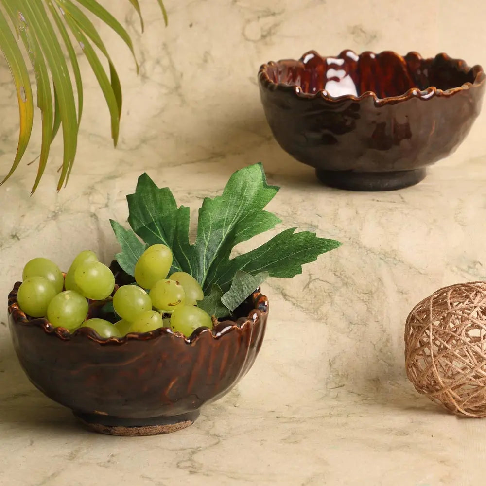 Vriksh Ceramic Soup Bowl set of 2 Amalfiee_Ceramics