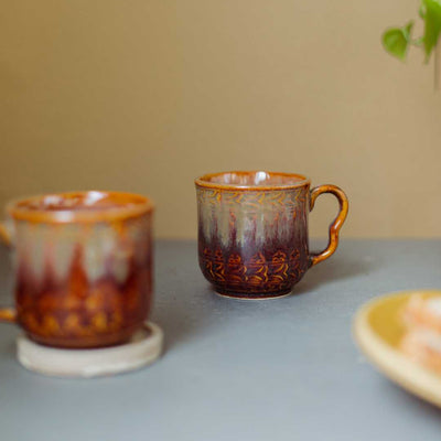Vriksh Exclusive Ceramic Mug Set of 2 Amalfiee Ceramics