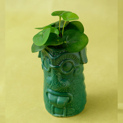 Earthy Expressions Terracotta Multi-purpose Green Pot