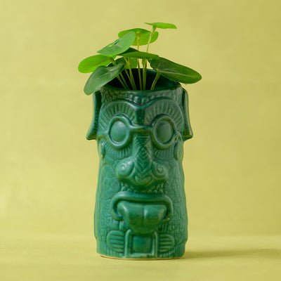 Earthy Expressions Terracotta Multi-purpose Green Pot