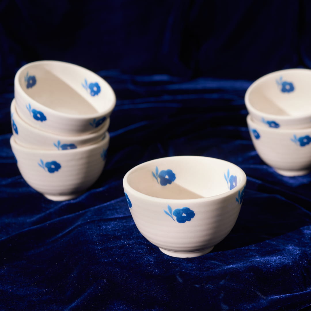 Blue Ivy Ceramic Dinner Set of 12 pcs