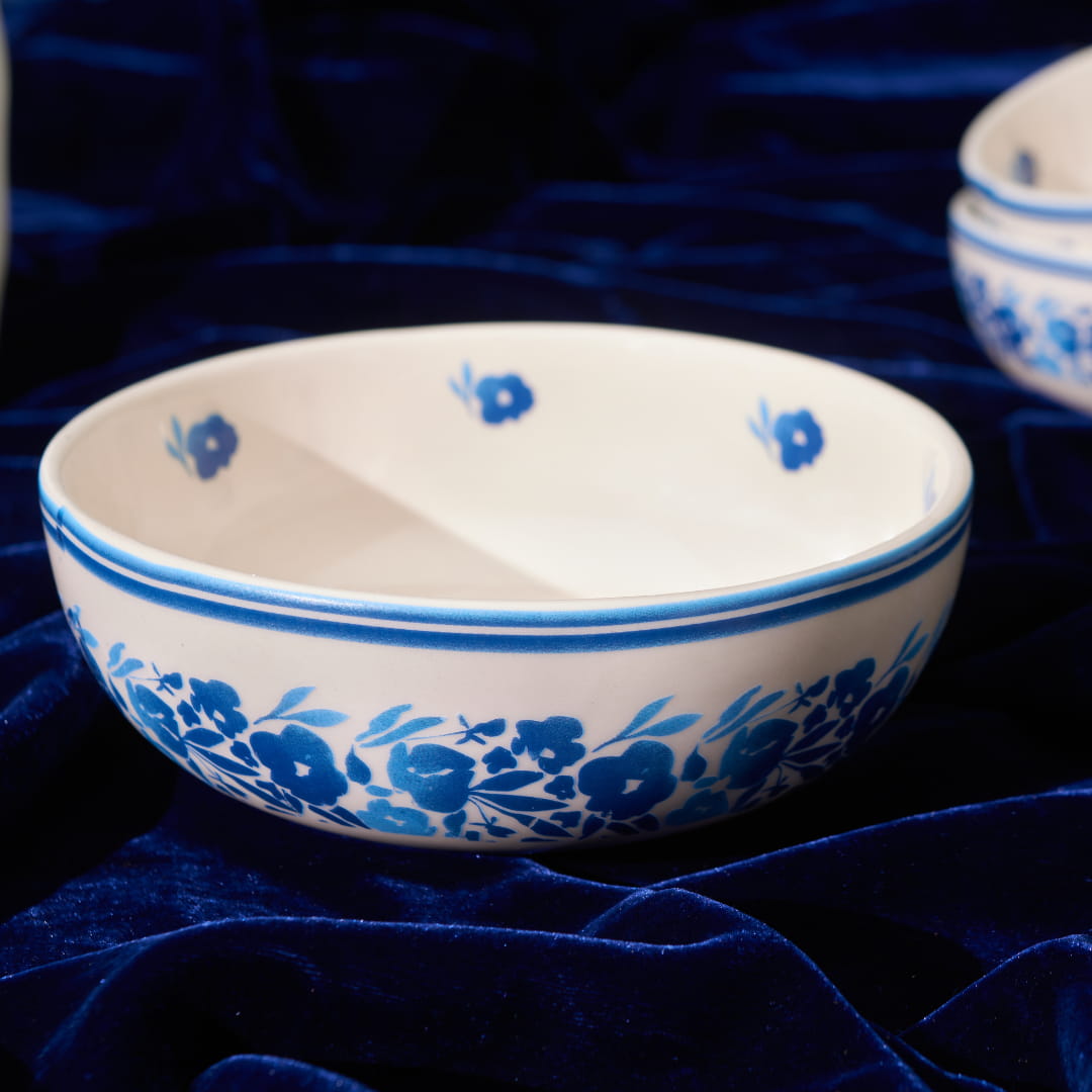 Blue Ivy Ceramic Big Serving Bowl
