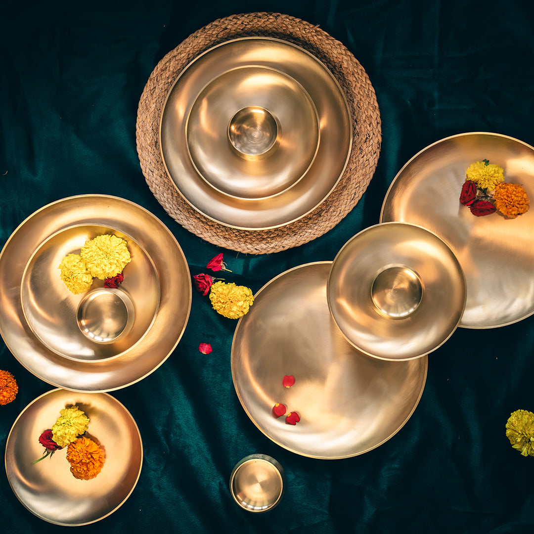 Kansa Premium Dinner Set of 12pcs