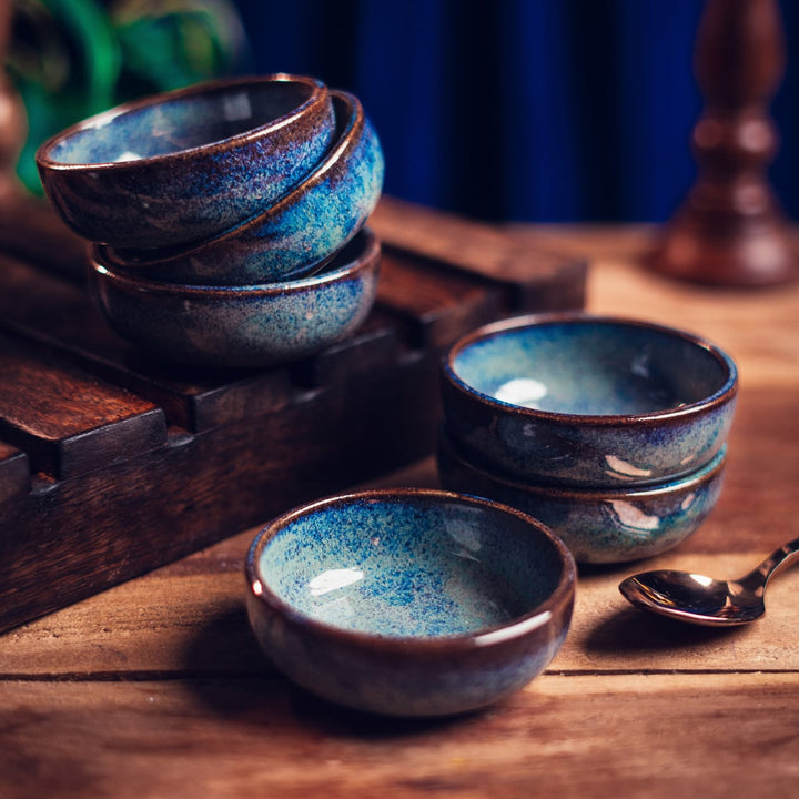 Aadhira Ceramic Small Fruit Bowls