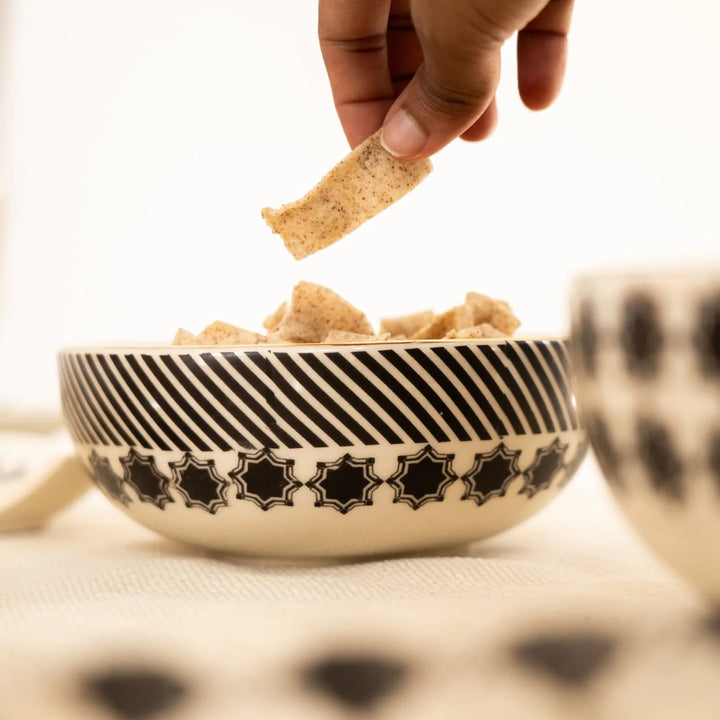 Shatranj Maharaja Premium Ceramic Bowls Luxury Gift Box