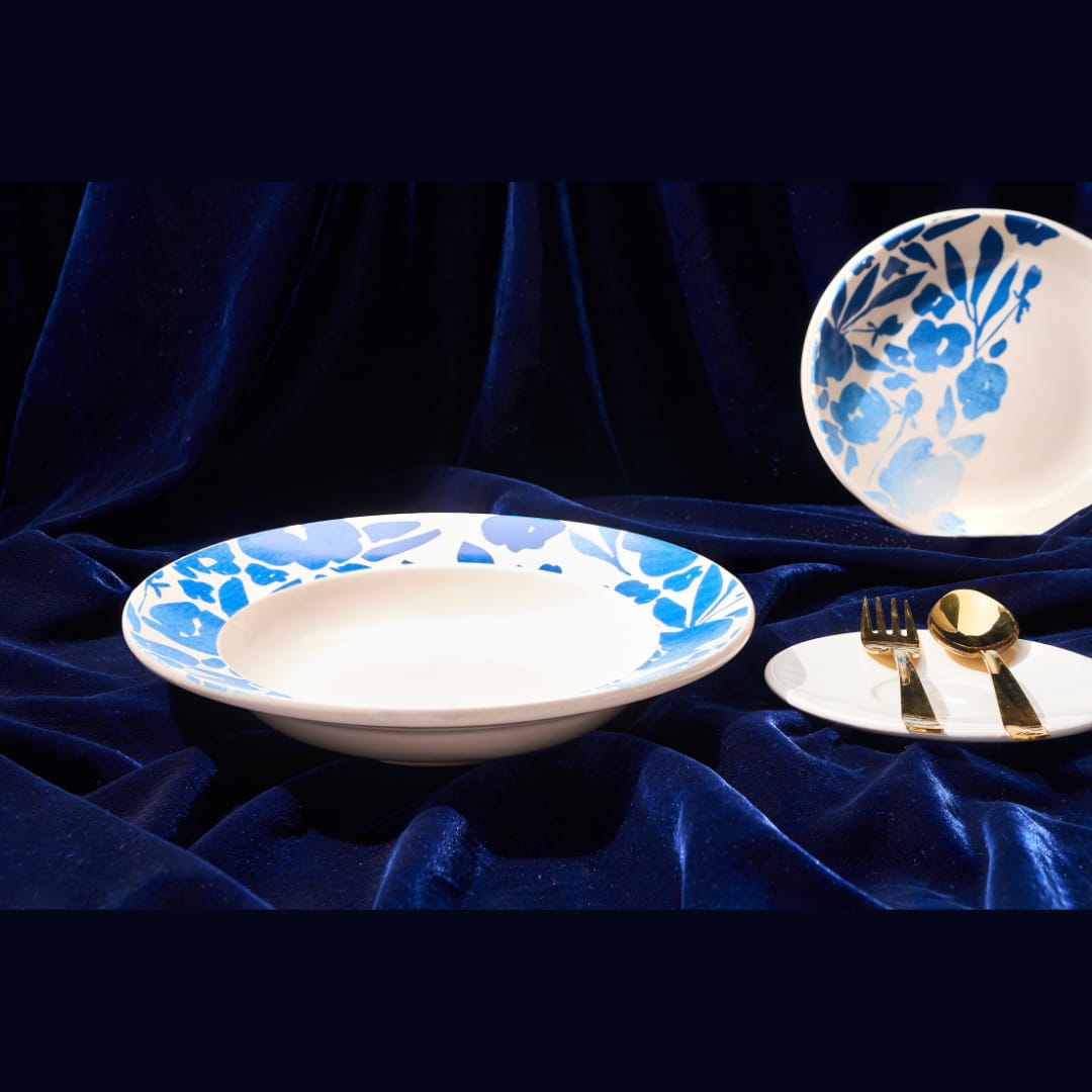 Blue Ivy Ceramic Pasta Platters