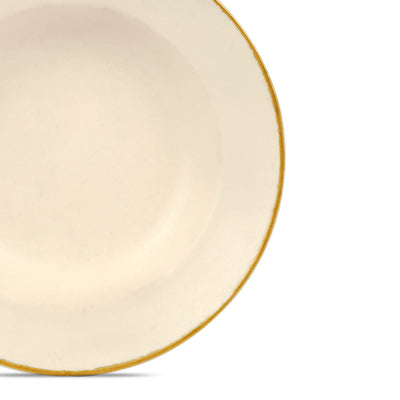 Zunair 24K Gold Ceramic Pasta Platters