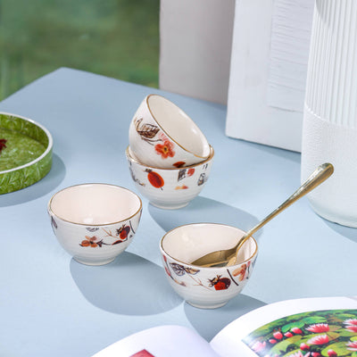 Anaara Floral Printed Dinner Set of 12 pcs