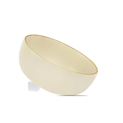 Zunair 24K Gold 7" Ceramic Serving Bowl