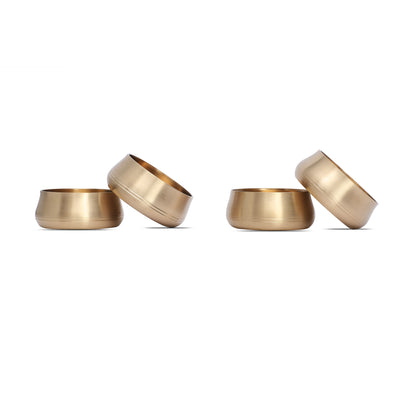 Kansa Premium Brassware Soup Bowls Set of 4