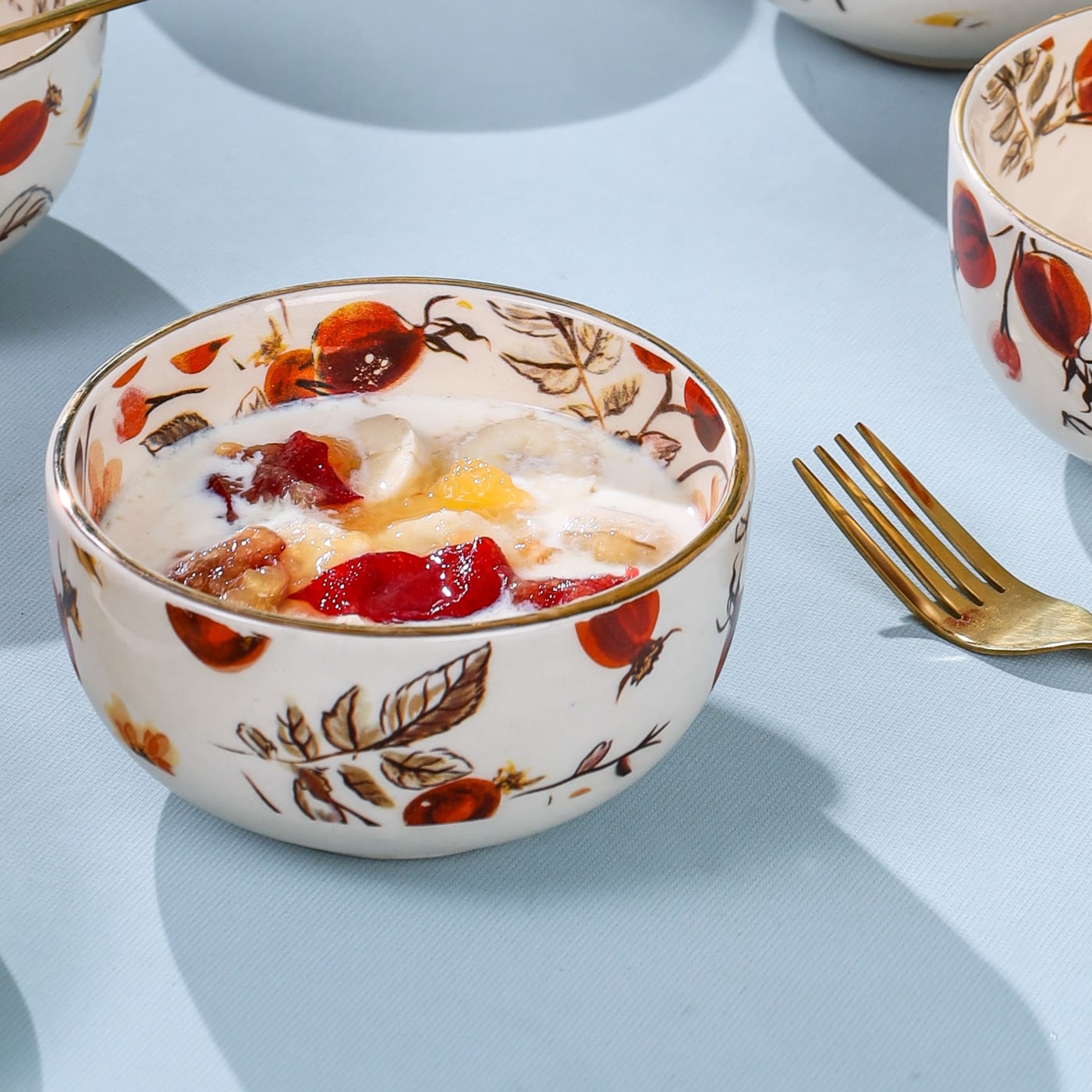 Anaara Floral Printed Dinner Set of 36 pcs