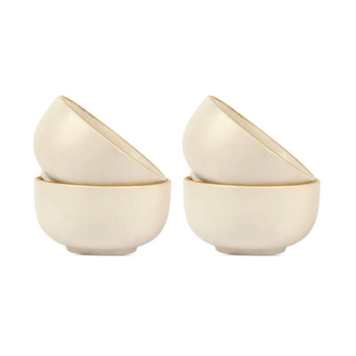 Zunair 24K Gold Ceramic Soup Bowl