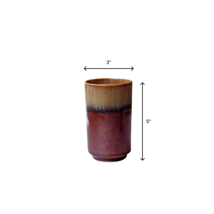 Vriksh Ceramic Drinking Glasses Set of 6