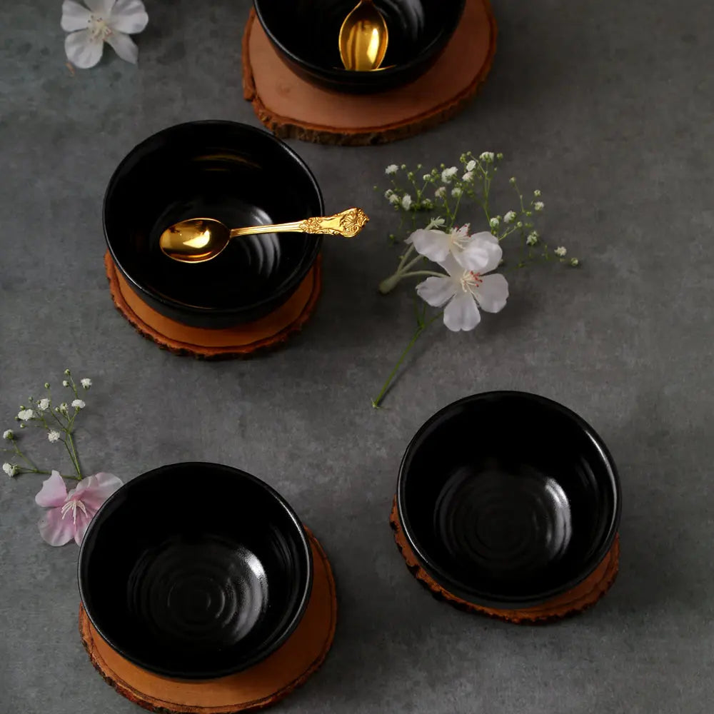 Aamaya Ceramic Soup Bowls set of 4 Amalfiee_Ceramics