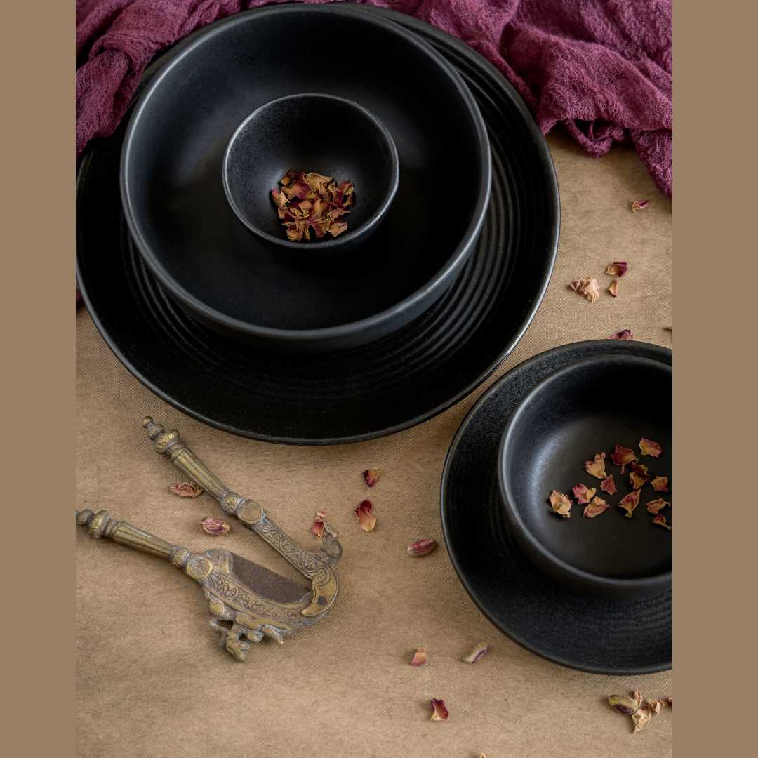 Aamaya Grand Premium Ceramic Dinner set of 26 Pcs Amalfiee_Ceramics