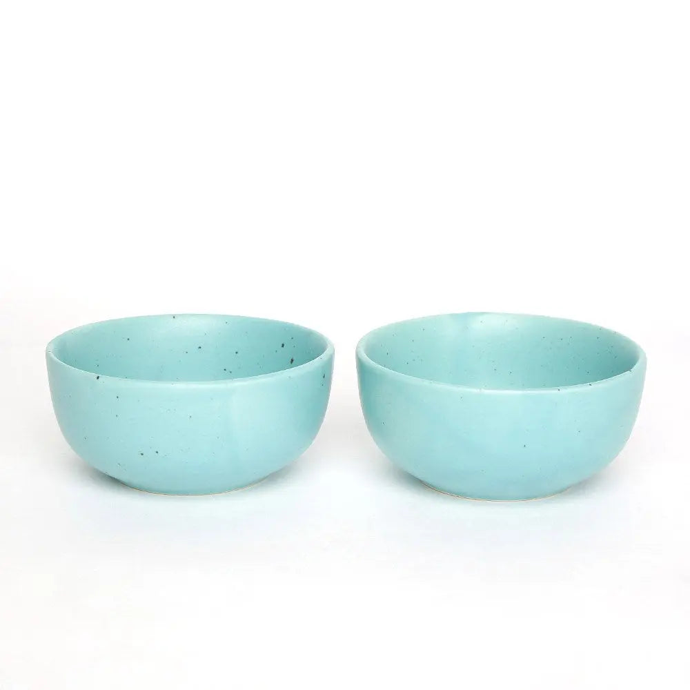 Amalfiee Handmade 5" Neelaksh Round Ceramic Soup Bowl Set of 2 Amalfiee_Ceramics