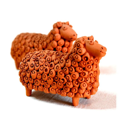 Amalfiee Handmade Terracotta Sheep Sculpture Amalfiee_Ceramics