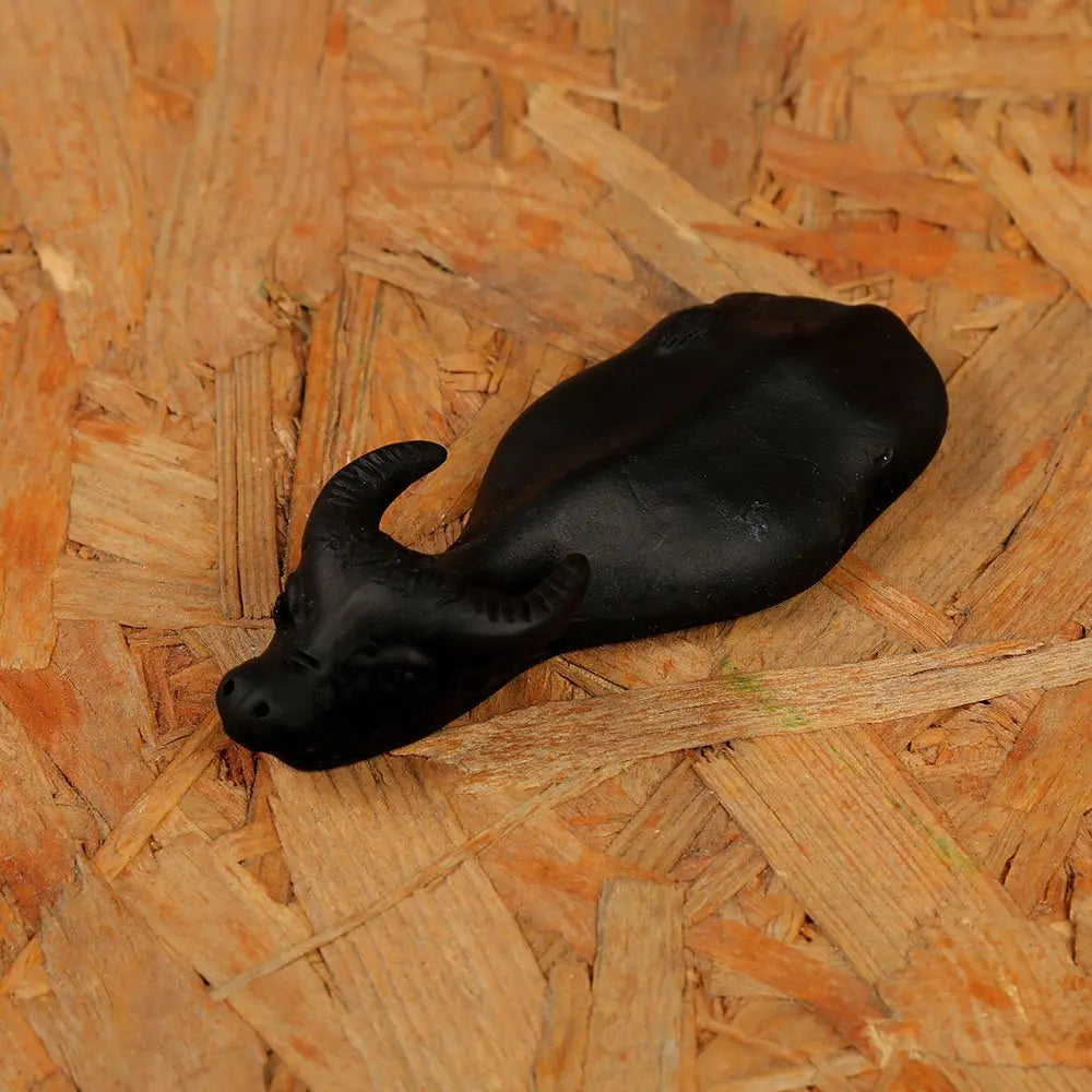 Amalfiee Handmade Terracotta Small Bull Sculpture Amalfiee_Ceramics