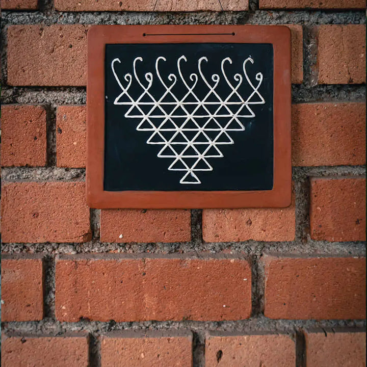 Amalfiee Handmade Terracotta Warli Art Wall Décor Amalfiee_Ceramics