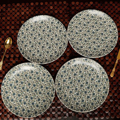 Amalfiee Handmade Turkish Blue Dinner Plate Set of 4 Amalfiee_Ceramics