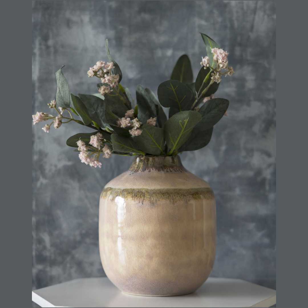 Amalfiee Premium Pink Glaze Ceramic Vase Amalfiee Ceramics