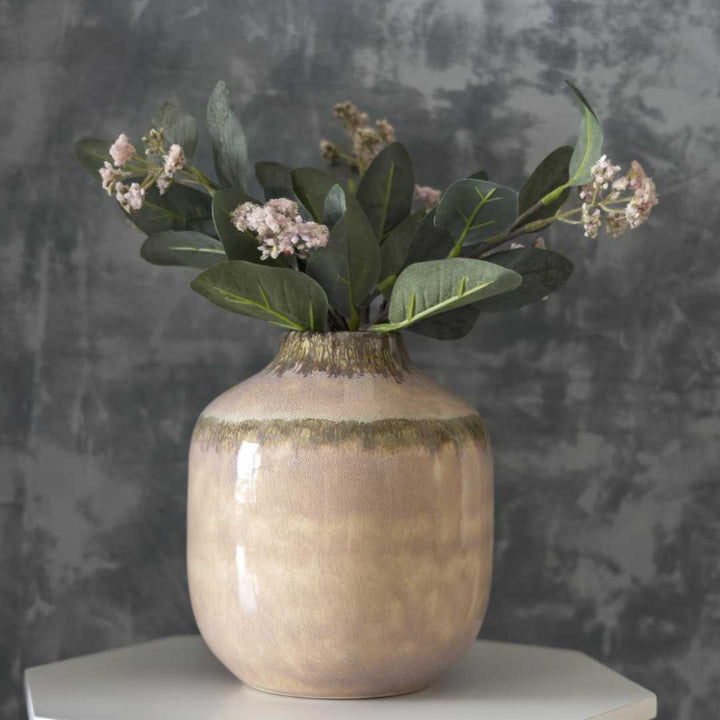 Amalfiee Premium Pink Glaze Ceramic Vase Amalfiee Ceramics
