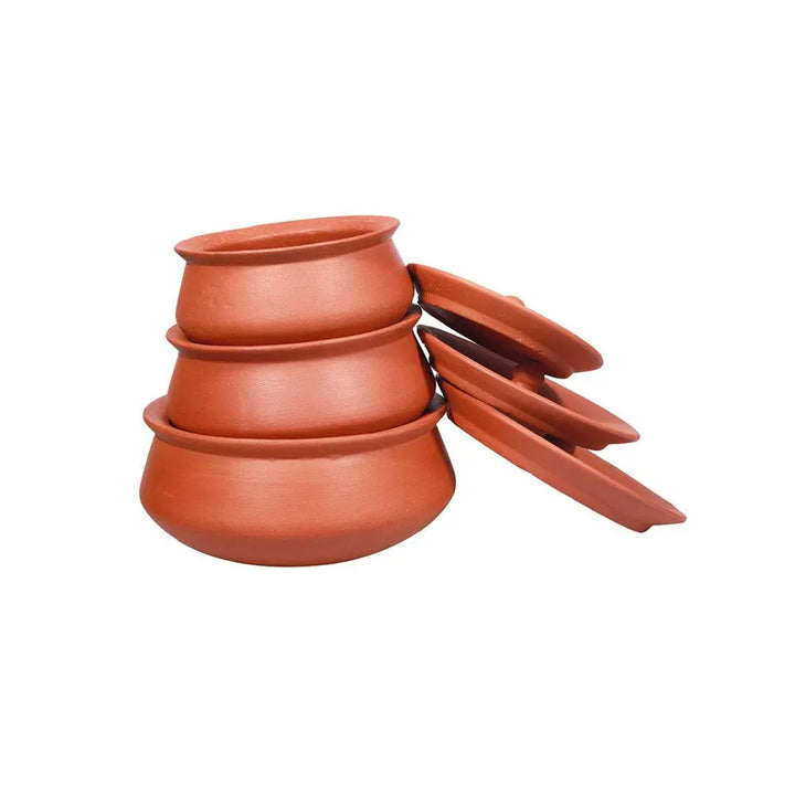 Amalfiee Terracotta Set of Curd Handi Amalfiee_Ceramics