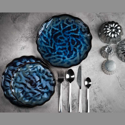 Ananya Ceramic Dinner Plates Set of 4 Amalfiee Ceramics