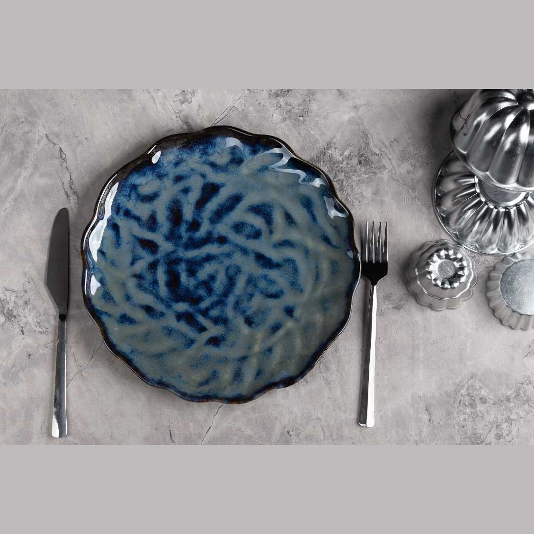 Ananya Premium Ceramic Dinner Plate Amalfiee Ceramics