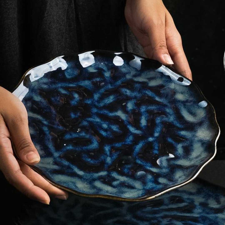 Ananya Premium Ceramic Dinner Plate Amalfiee Ceramics