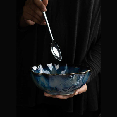 Ananya Premium Medium Ceramic Serving Bowl Amalfiee Ceramics