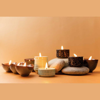 Assorted Scented Candle set of 7pcs Amalfiee Ceramics