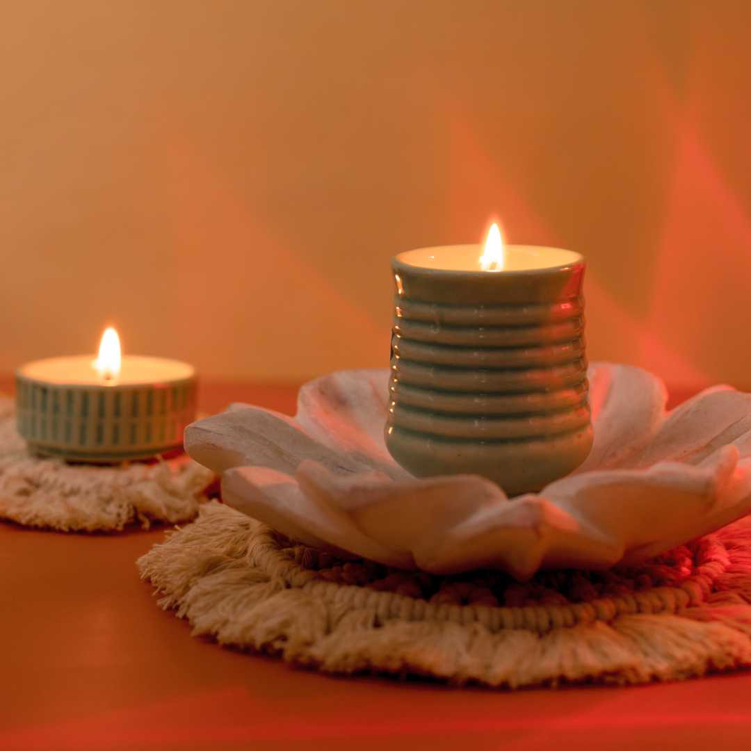 Assorted Scented Candle set of 7pcs Amalfiee Ceramics