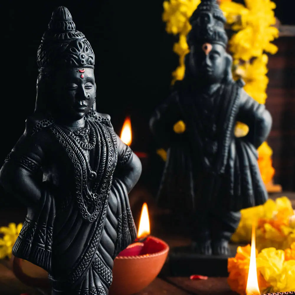 Balaji Standing Sculpture Murti Amalfiee_Ceramics