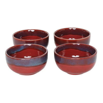 Banafsha Ceramic Serving and Soup Bowl (Set of 4) Amalfiee_Ceramics