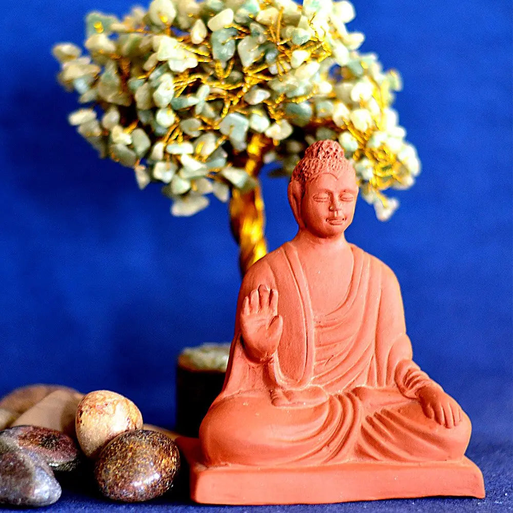Buddha Sitting Sculpture Amalfiee_Ceramics
