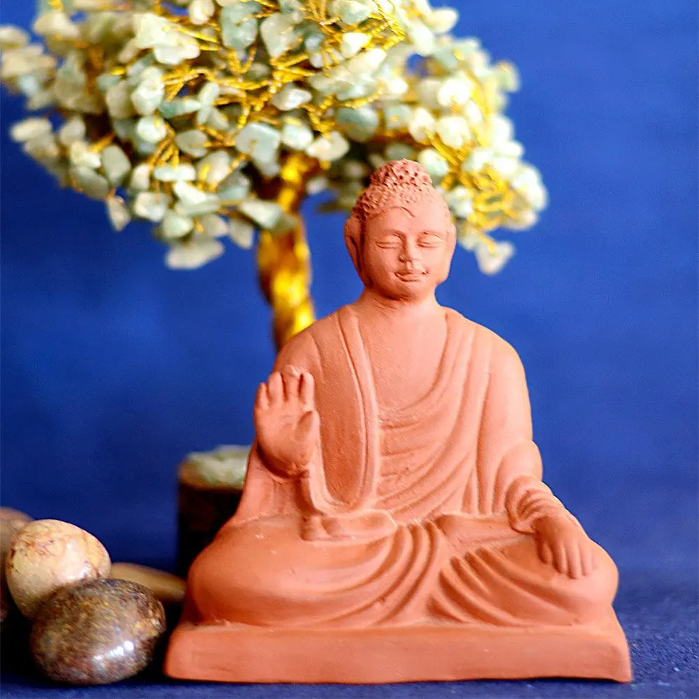 Buddha Sitting Sculpture Amalfiee_Ceramics
