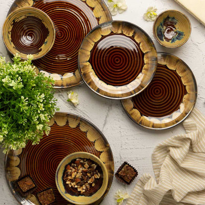 Vivika 12pc Dinner Set Amalfiee Ceramics