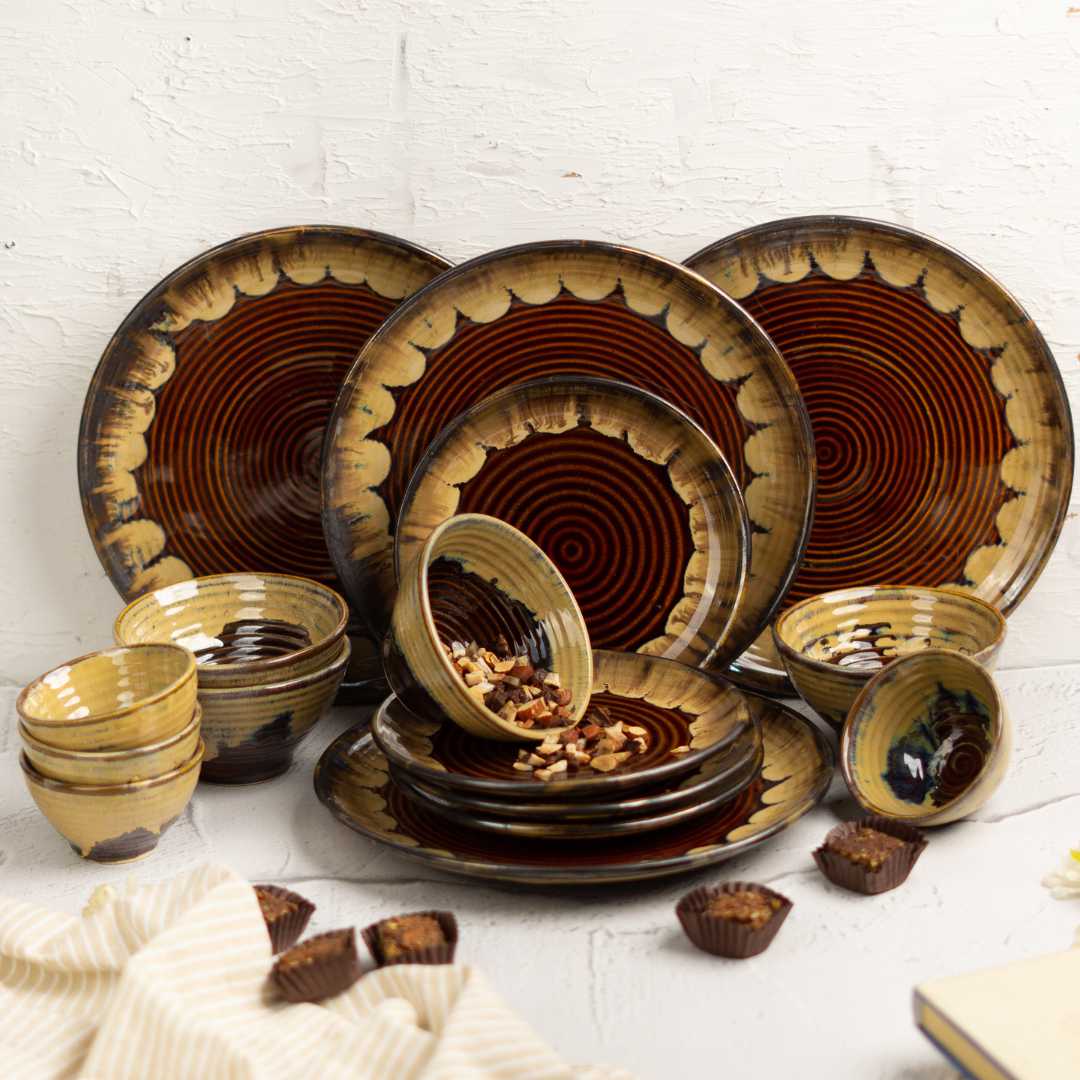 Vivika 28pc Dinner Set Amalfiee Ceramics