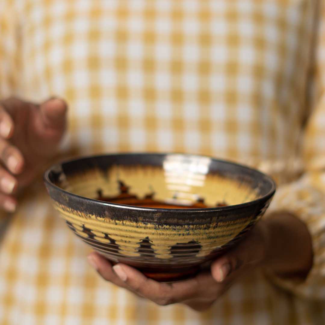Vivika Serving Bowl Set Amalfiee Ceramics