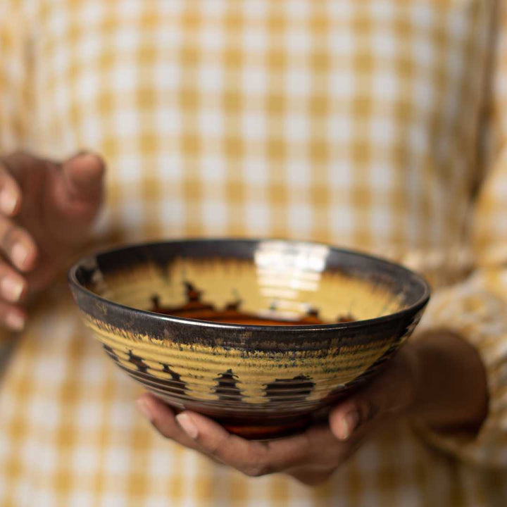 Vivika Serving Bowl Set Amalfiee Ceramics