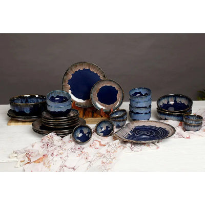 Gulchandani Grand Premium Ceramic Dinner Set of 28 pcs Amalfiee_Ceramics