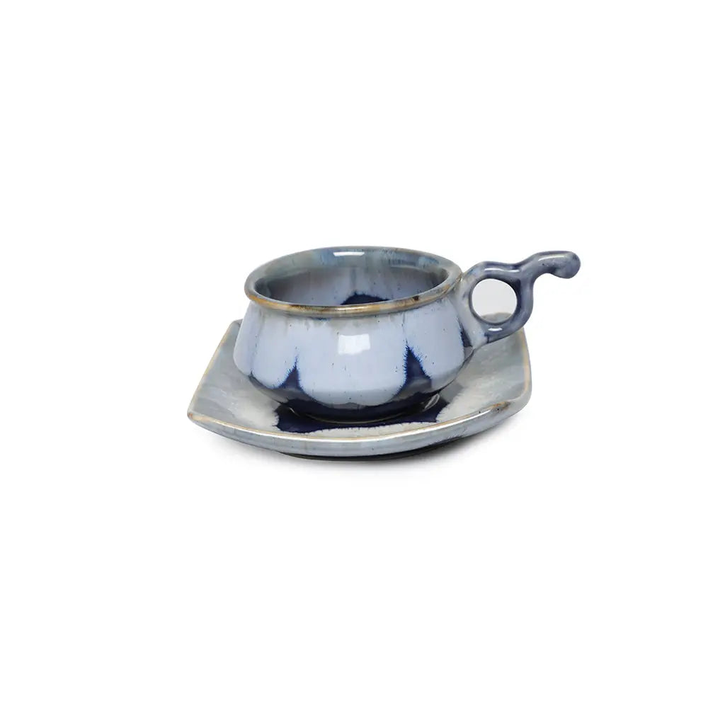 Gulchandani Mher-o-Maah Ceramic Cup and Saucer Amalfiee_Ceramics